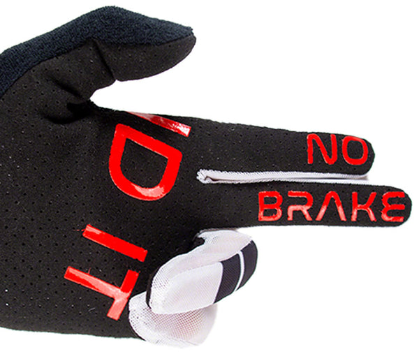 Handup Vented Gloves - Shuttle Runner White Full Finger Medium