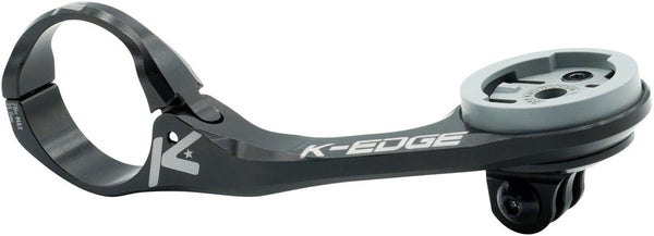 K-EDGE Wahoo MAX XL Combo Mount - 35.0mm Black Anodize