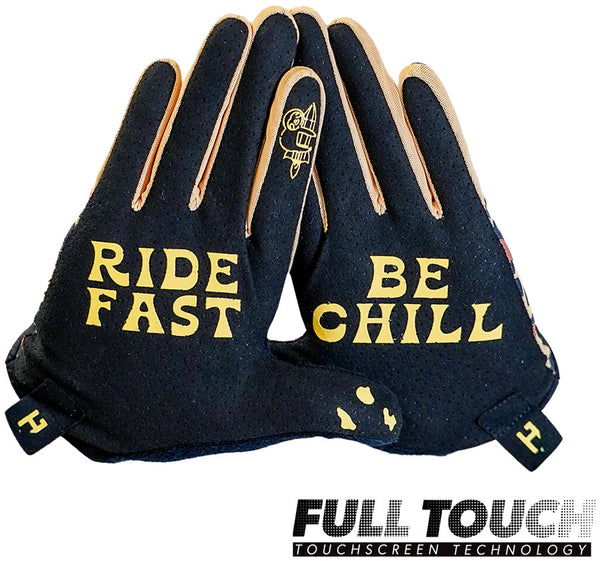 Handup Vented Gloves - Chill Cheetah Large