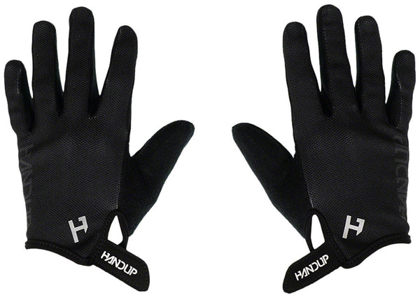 Handup Youth Gloves - Pure Black Large