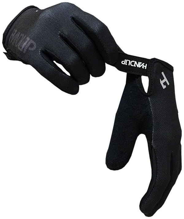 Handup Youth Gloves - Pure Black XSmall