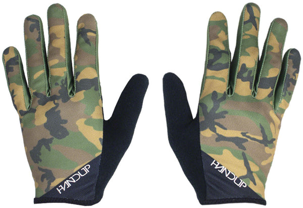 Handup Most Days Glove - Woodland Camo Full Finger Small