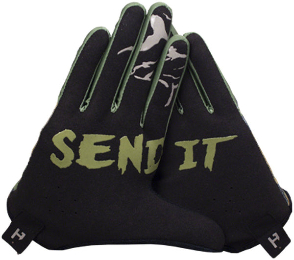 Handup Most Days Glove - Woodland Camo Full Finger Small