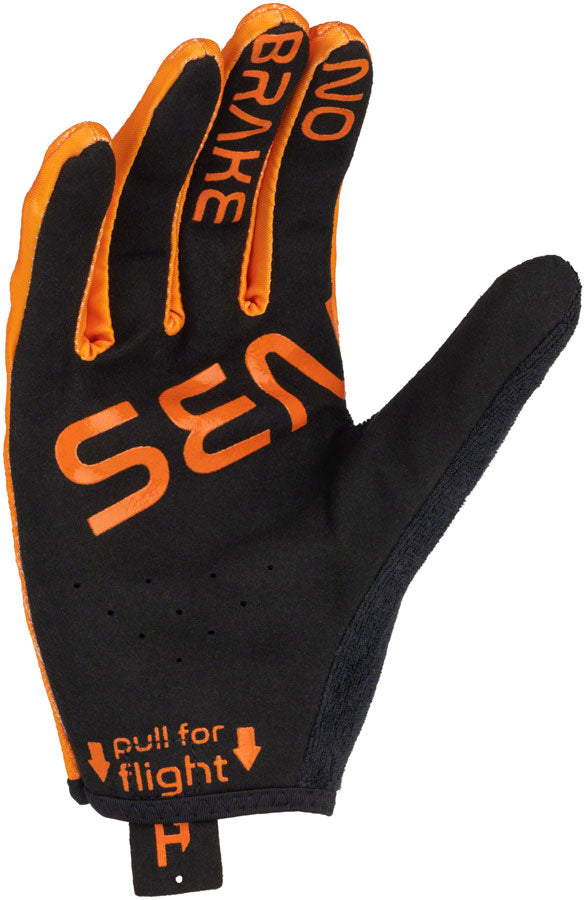 HandUp Most Days Gloves - Shuttle Runners Orange Full Finger Small