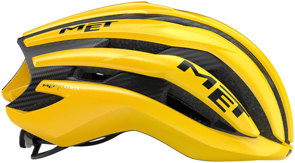 MET Trenta 3K Carbon MIPS Helmet - Jaune Limited Edition Medium