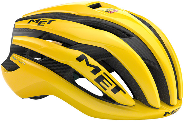 MET Trenta 3K Carbon MIPS Helmet - Jaune Limited Edition Medium