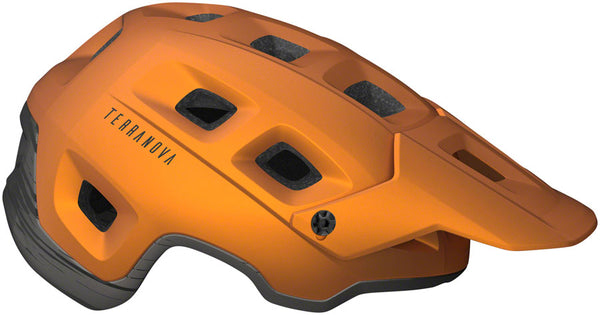 MET Terranova MIPS Helmet - Orange Titanium Metallic Matte Small