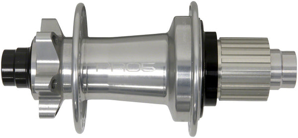 Hope Pro 5 Rear Hub - 12 x 148mm 6-Bolt Micro Spline Silver 28H