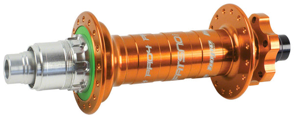 Hope Fatsno Pro 4 Rear Hub - 12 x 197mm 6-Bolt XD Orange 32H