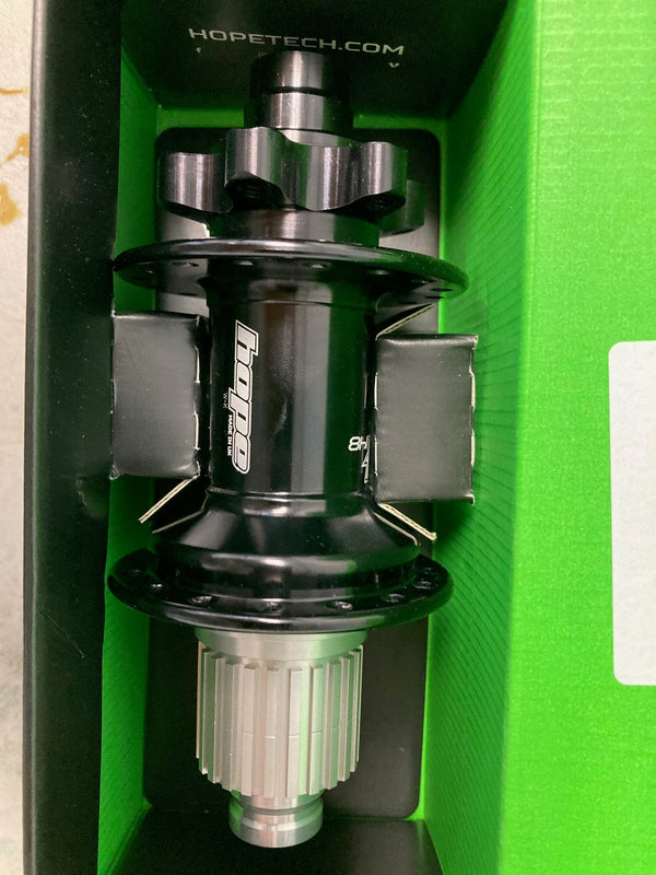 Hope Pro 4 Rear Hub, 12x148mm, 6-Bolt, Micro Spline, Black