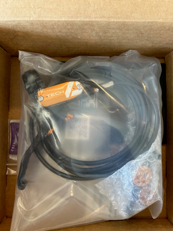 BLEM SHED - Hope Tech 4 V4 Disc Brake Right/Rear 74mm Black/Bronze