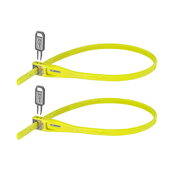 Hiplok Z Lok Twin Count Zip Key Lock Lime