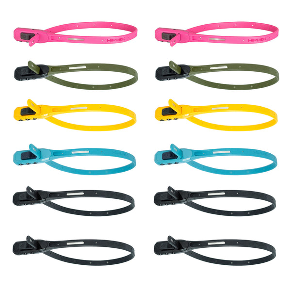 Hiplok Z Lok 12 Count Zip Combo Lock Multi-Color