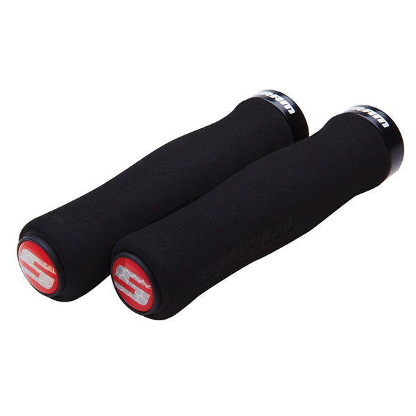 SRAM Foam Contour Grips - Black Lock-On