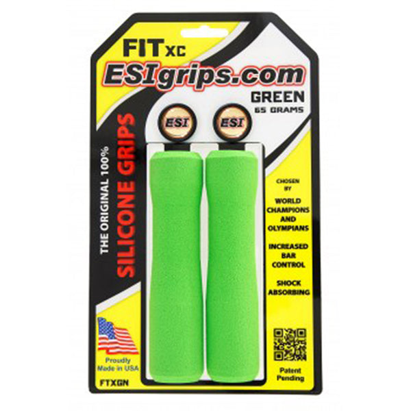 ESI FIT XC Grips - Green
