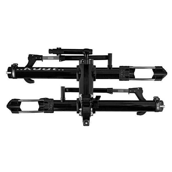 Kuat NV 2.0 Hitch Bike Rack - 2-Bike 1-1/4" Receiver - BLK Metallic/Gray Anodize