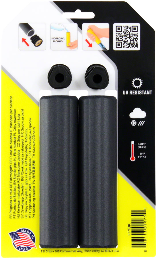 ESI Fattys Grips - Black