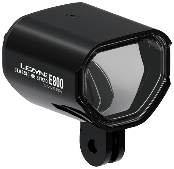 Lezyne Classic E800 Ebike Headlight - Handlebar/Fork Mount STVZO 800 Lumen BLK