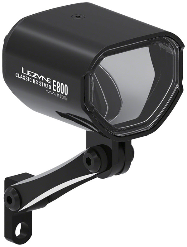 Lezyne Classic E800 Ebike Headlight - Handlebar/Fork Mount STVZO 800 Lumen BLK