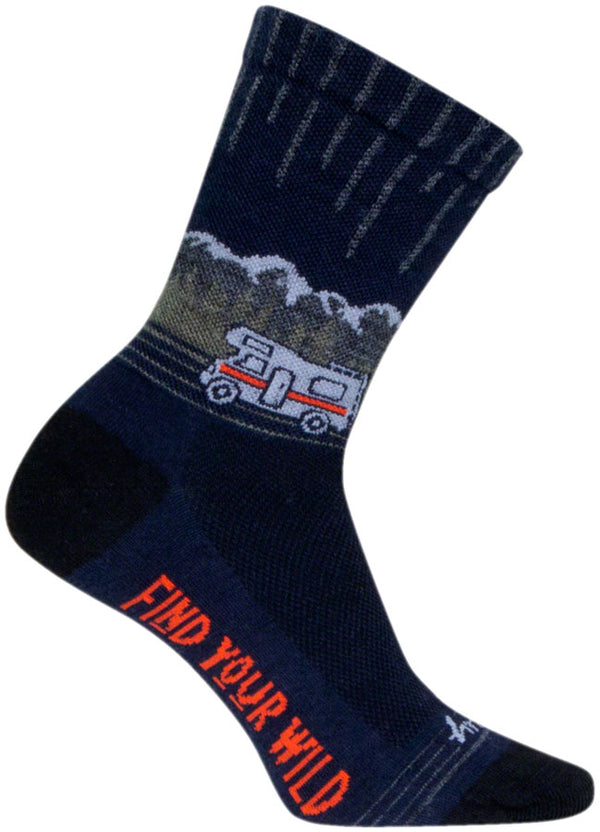 SockGuy Wild Wool Socks - 6" Large/X-Large
