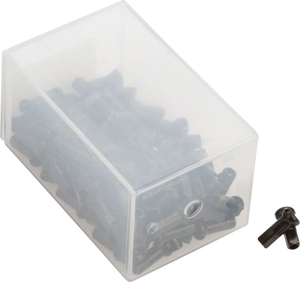 DT Swiss Pro Head Brass Nipples: 2.0 x 14mm Black Box of 100