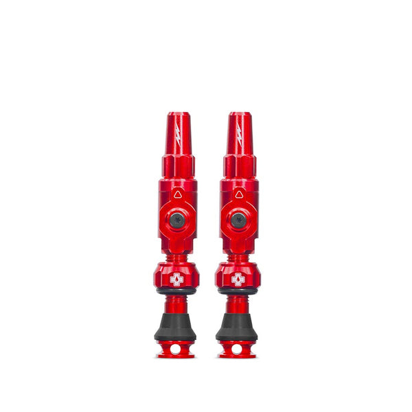 Muc-Off Big Bore Hybrid Tubeless Valve 60mm Pair - Red