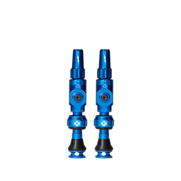 Muc-Off Big Bore Hybrid Tubeless Valve 60mm Pair - Blue