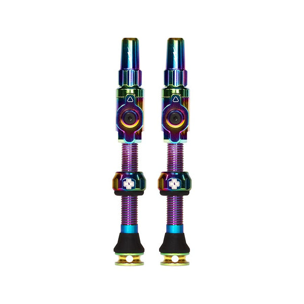 Muc-Off Big Bore Hybrid Tubeless Valve 75mm Pair - Iridescen
