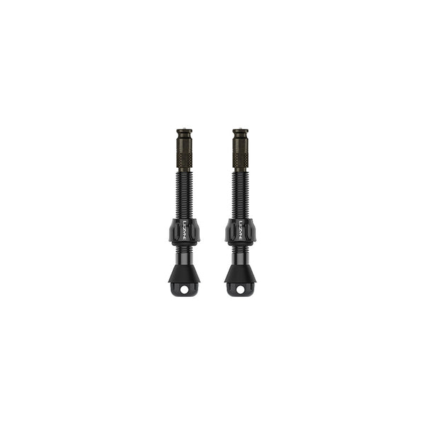 Lezyne Clik TLR Tubeless Valve Pro 44mm Black Pair
