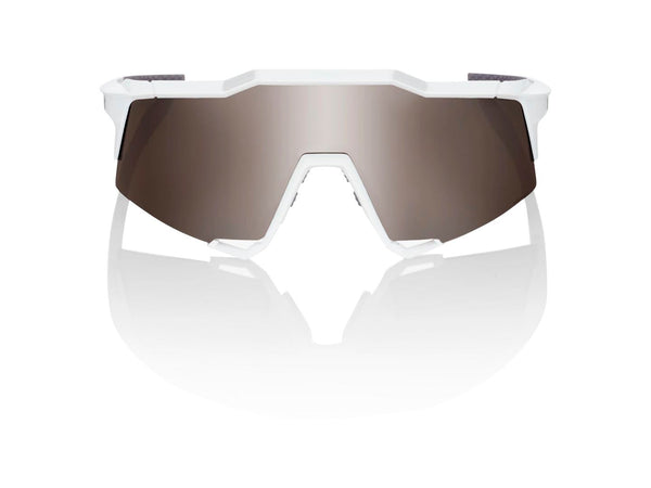 Eyewear 100% Speedcraft Sunglasses HiPER Silver/White