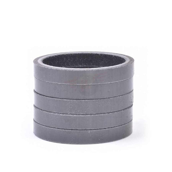 Wheels Manufacturing Carbon Headset Spacer - 1-1/8" 5mm Gloss 5-pack