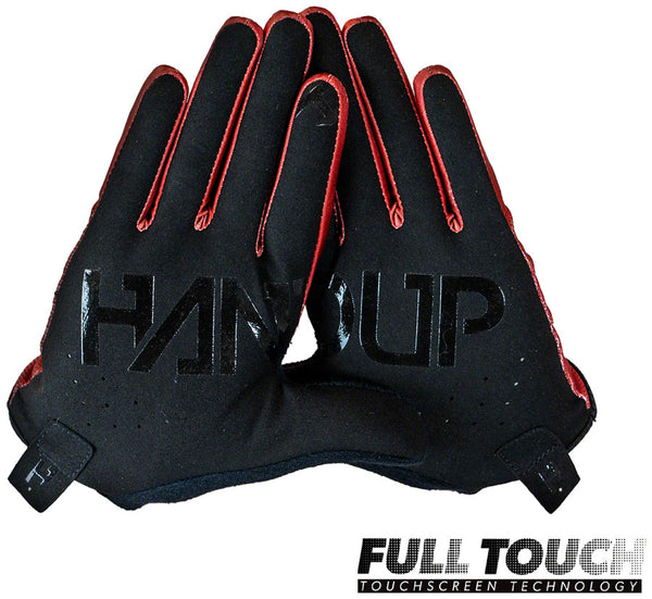 Handup Most Days Gloves - Maroon Full Finger Small