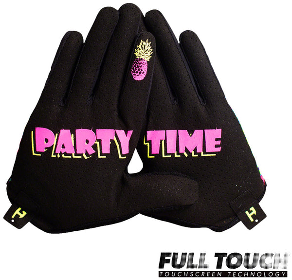 Handup Vented Gloves - Pineapples Carribbean Full Finger Medium