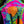 Handup Vented Gloves - Pineapples Carribbean Full Finger Large