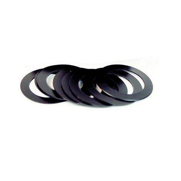 Wheels Manufacturing 0.7mm Black Aluminum Bottom Bracket Spacer