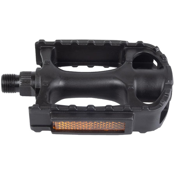 M-Wave Steady-K3 Pedals Body: Plastic Spindle: Steel 9/16 Black Pair