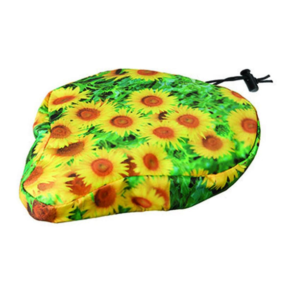 M-Wave Fun Print Seat Cover 230 x 250mm Yellow Sunflower