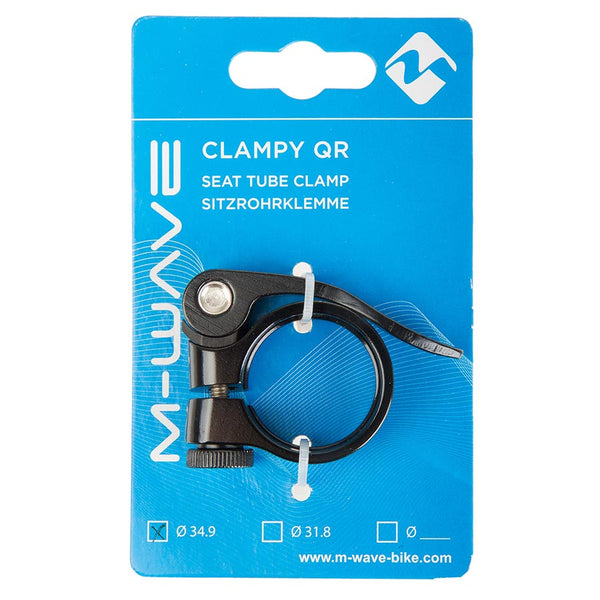 M-Wave Clampy QR Seat Clamp Black 34.9mm