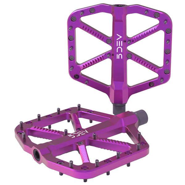 5Dev Trail/Enduro Flat Pedals Purple