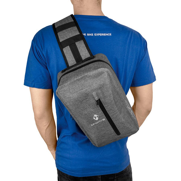 M-Wave Suburban Messenger Messenger Bag Grey