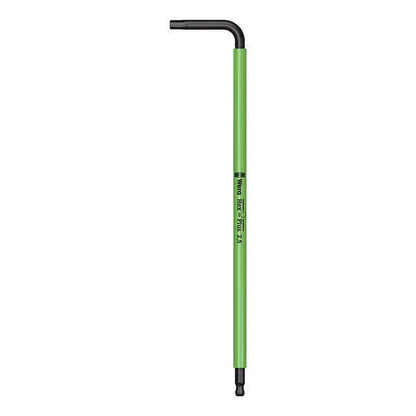 Wera 950 SPKL L-Key Hex Wrench - 2.5mm Bright Green