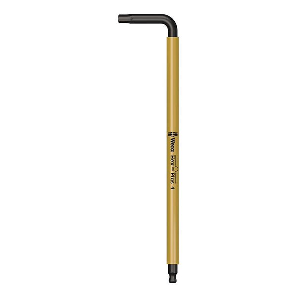 Wera 950 SPKL L-Key Hex Wrench - 4mm Yellow