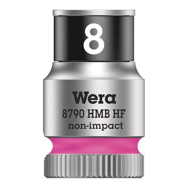 Wera 8790 HMB HF Zyklop 3/8" - Socket 8mm