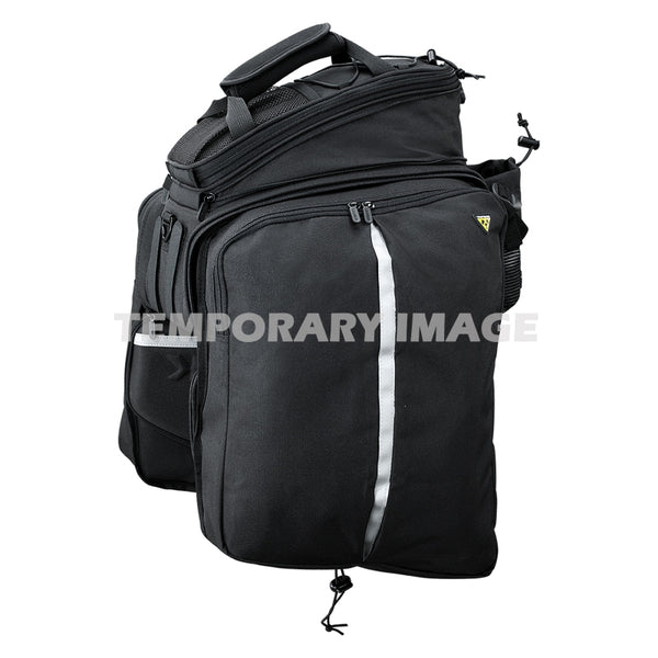 Topeak MTS Trunk Bag DXP Rack Bag Expandable Panniers - Strap Mount BLK
