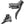 TRP Hylex Disc Brake Lever - Right Hydraulic 2-Piston 1900mm Hose Flat Mount BLK