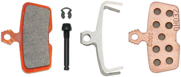 SRAM Code Disc Brake Pads - Sintered Compound, Steel Backed (No Retail Packaging)