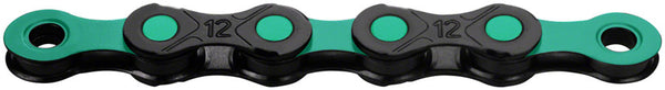 KMC DLC 12 Chain - 12-Speed 126 Links Black/Celeste