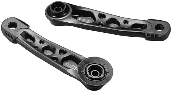 e*thirteen Helix Race Alloy e*spec Crank Arm Set - BOSCH Gen4-Brose S Mag-TQ HPR50 26.5mm Offset 165mm Self Extractor BLK