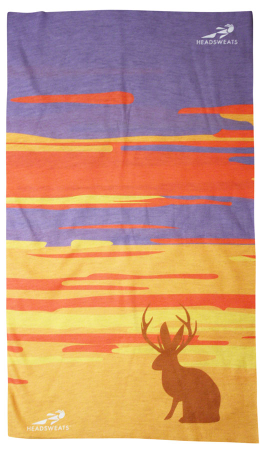 Headsweats Ultra Band Multi-Purpose Headband - Full Devils Tower Jackalope One Size