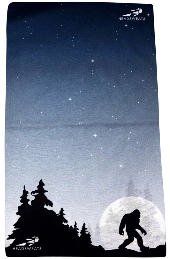 Headsweats Ultra Band Multi-Purpose Headband - Full Bigfoot Moon Rising One Size
